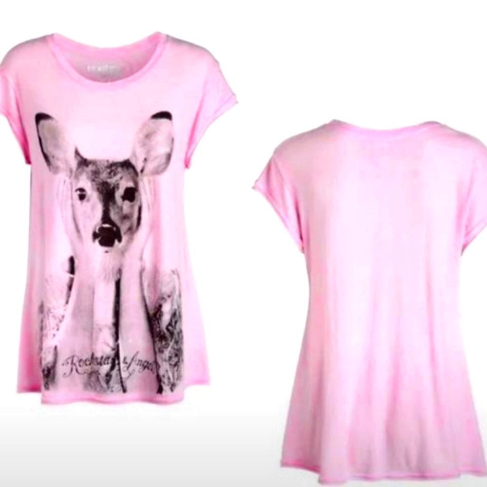 Rockstars & Angels Bambi Tee LOVE me DEER